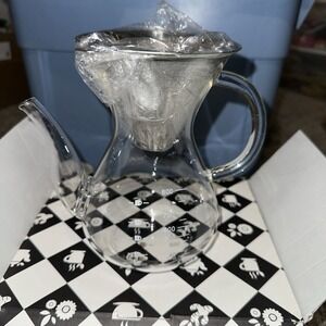 Pour Over Coffee Maker Set W/ Filter  6 Cup 800 New In Box Pour Spout